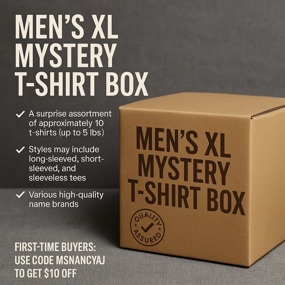 Men’s XL T-Shirt Mystery Box - Picture 2 of 15